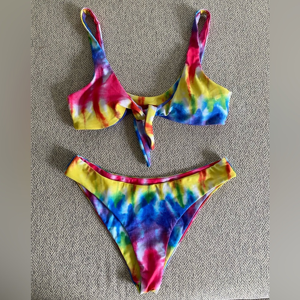 Tye dye bikini